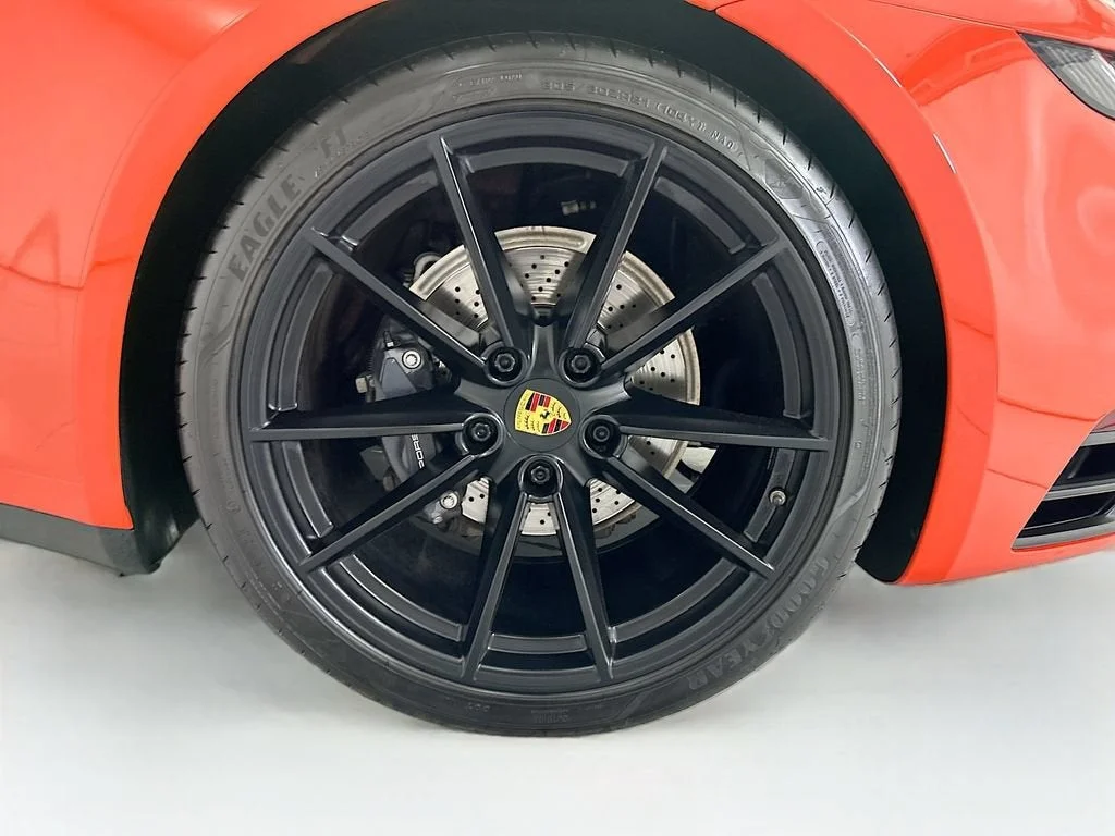 Used 2021 Lava Orange Porsche Carrera image 35
