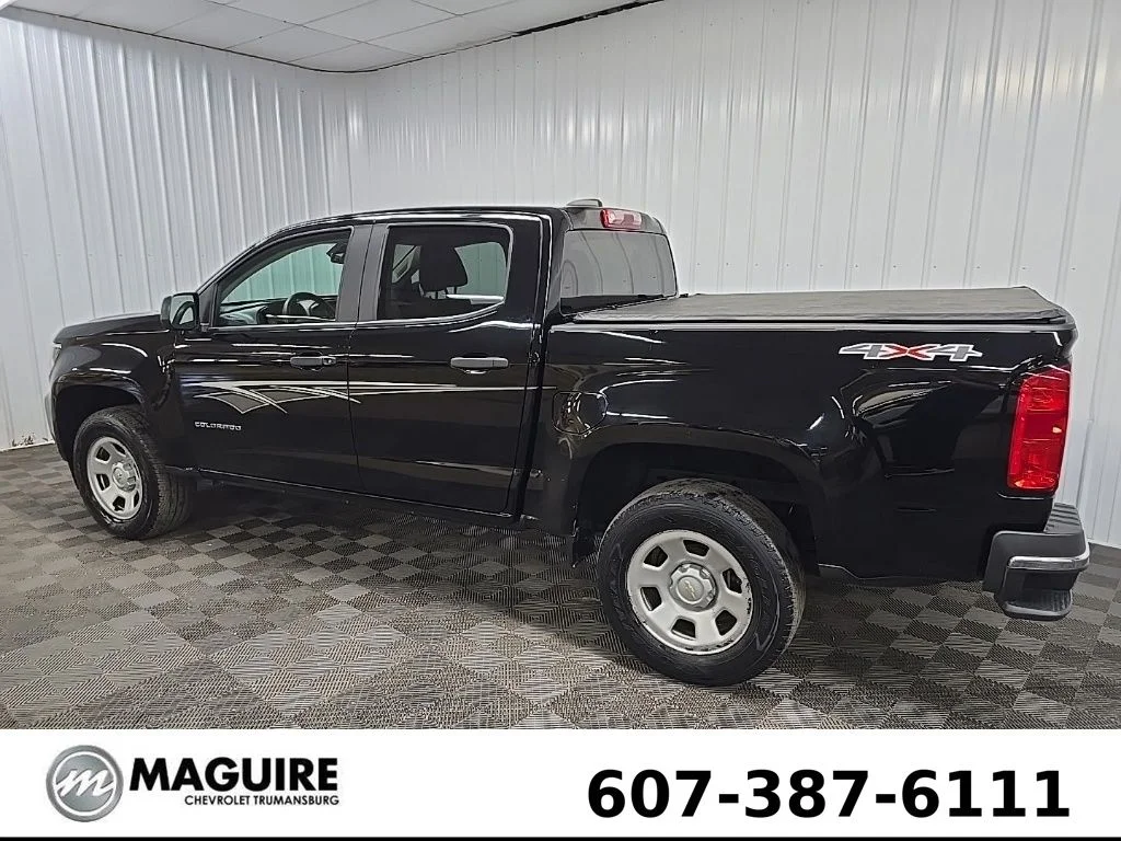 Used 2021 Black Chevrolet Work Truck image 4