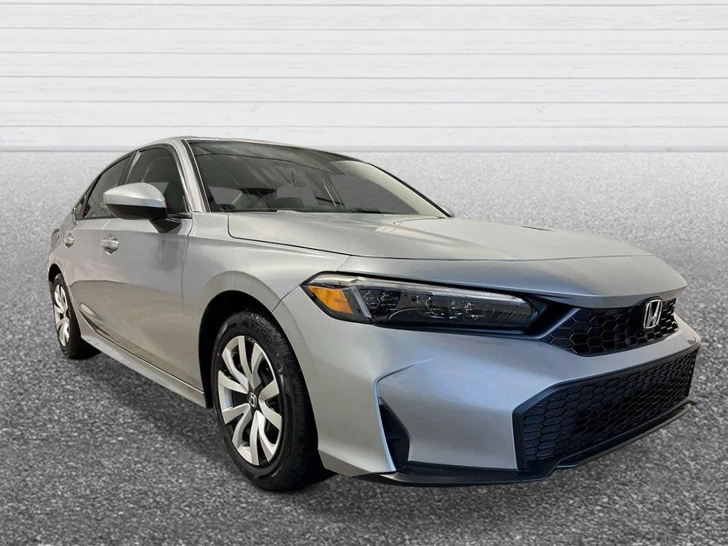 New 2026 Solar Silver Metallic Honda LX image 8