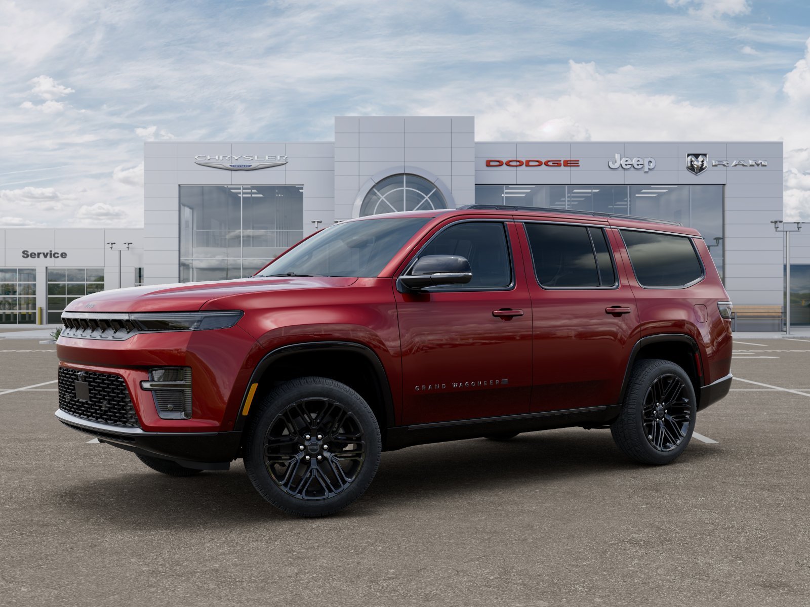 New 2026 Velvet Red Pearlcoat (DISC) Jeep Limited Reserve image 2