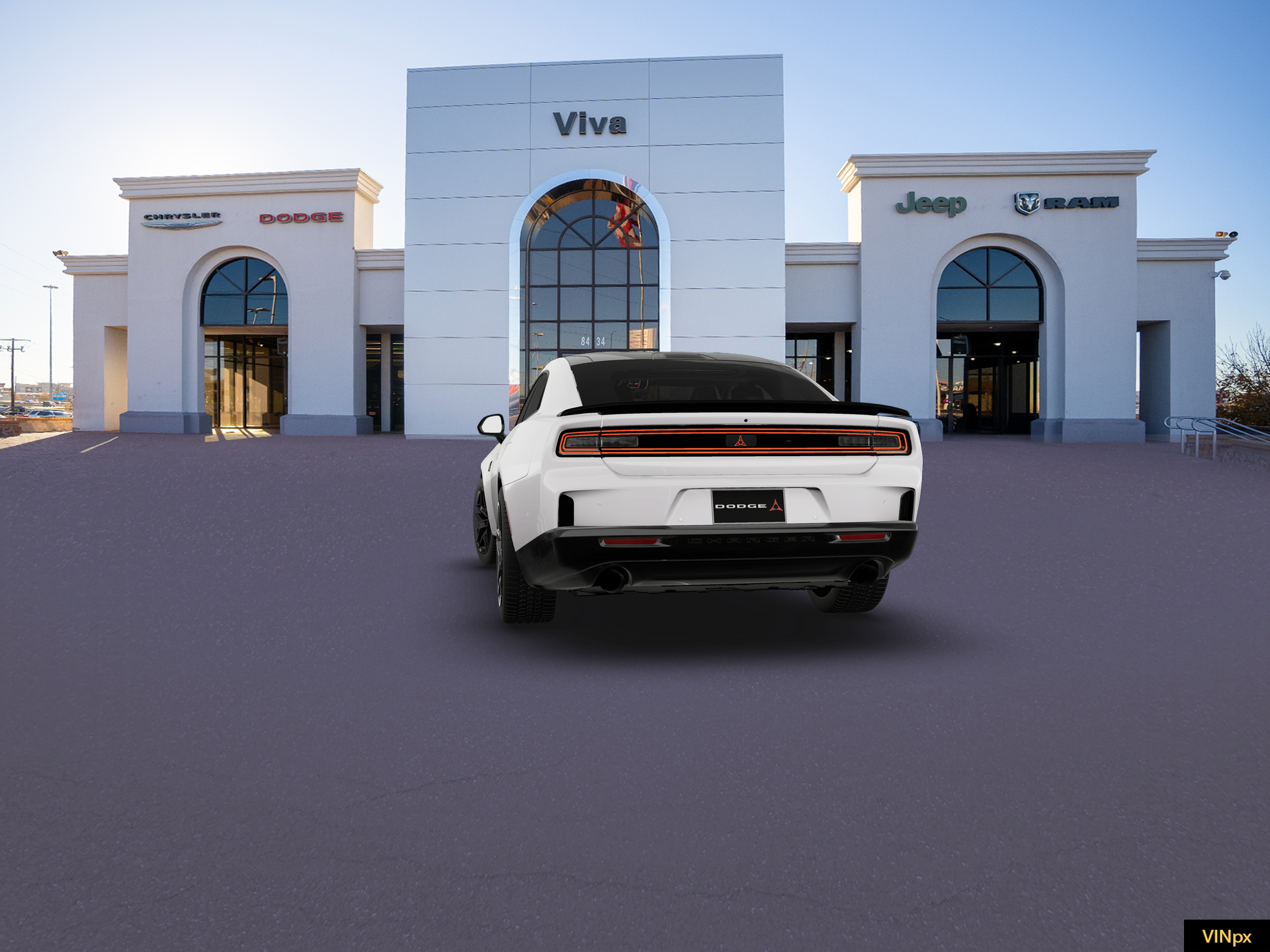 New 2026 White Knuckle Exterior Paint Dodge Scat Pack image 13