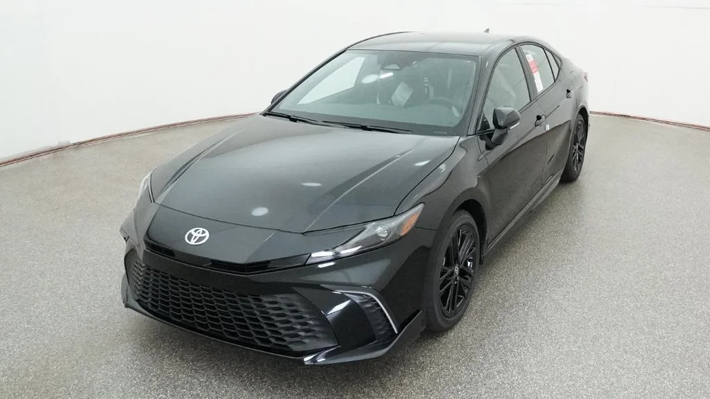 New 2026 Midnight Black Metallic Toyota SE image 15
