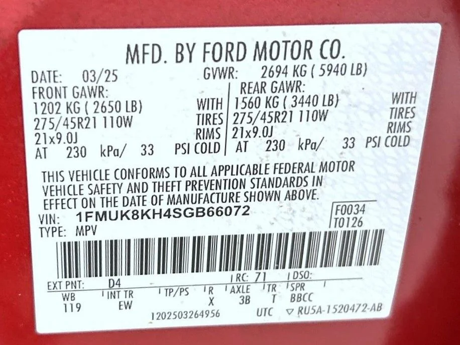 Used 2025 Red Ford ST-Line image 28