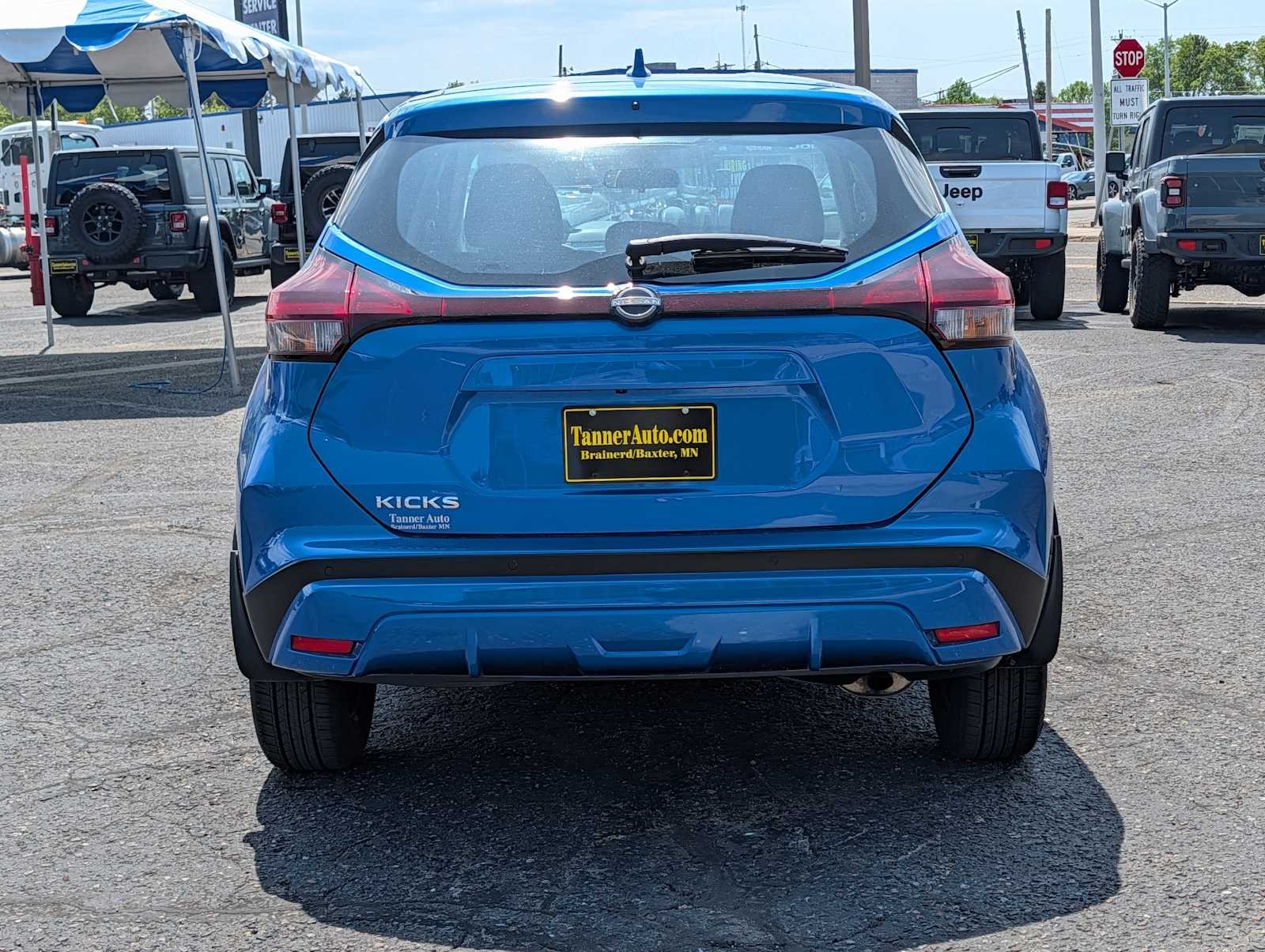 Used 2024 Electric Blue Metallic Nissan S image 6