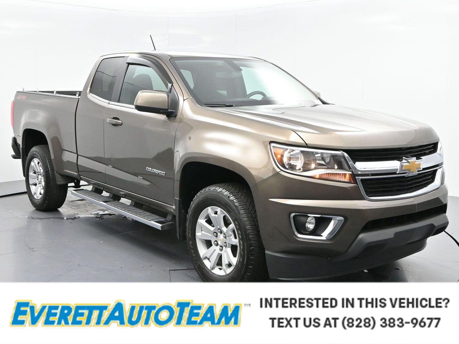Brownstone Metallic 2015 Chevrolet Colorado Pickup Truck Four-Wheel Drive 