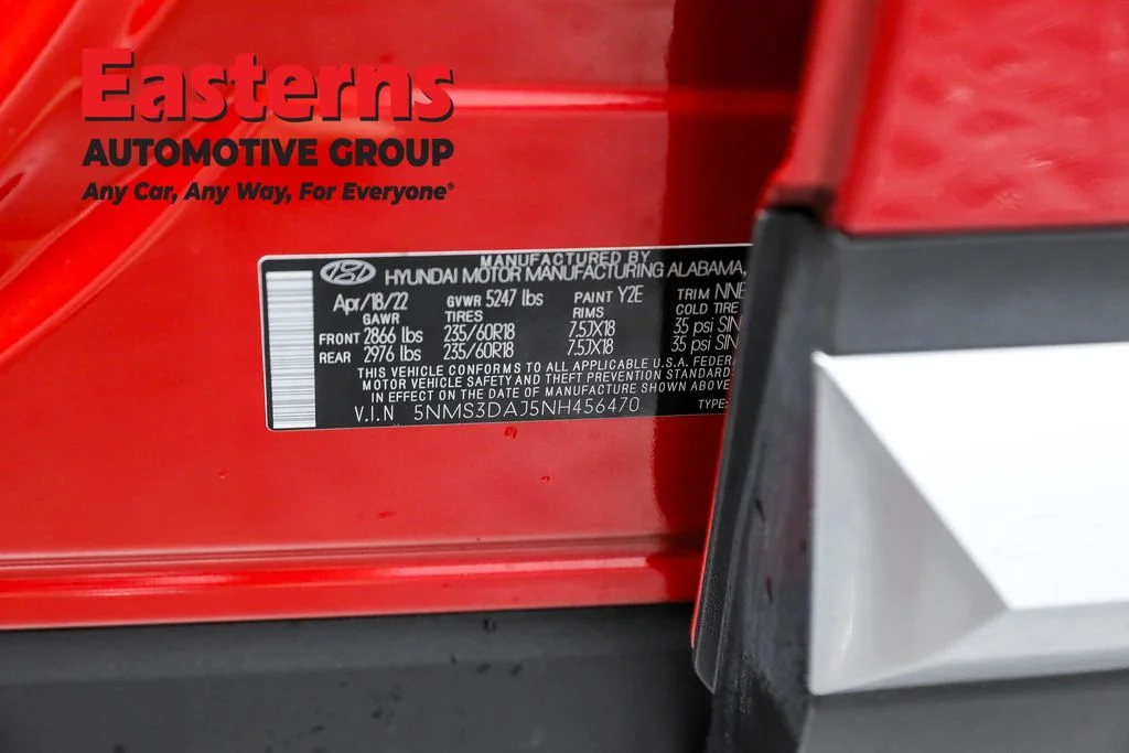 Used 2022 Red Hyundai SEL image 38