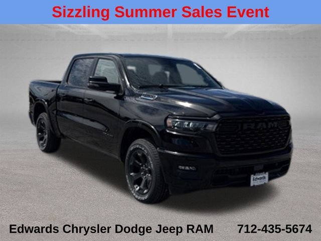 New 2026 Diamond Black Crystal Pearlcoat RAM Big Horn/Lone Star image 1
