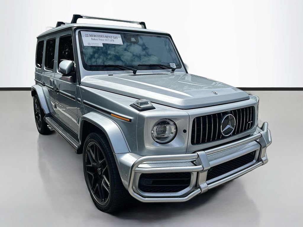 Certified Used 2022 Iridium Silver Metallic Mercedes-AMG G 63 AMG® image 3
