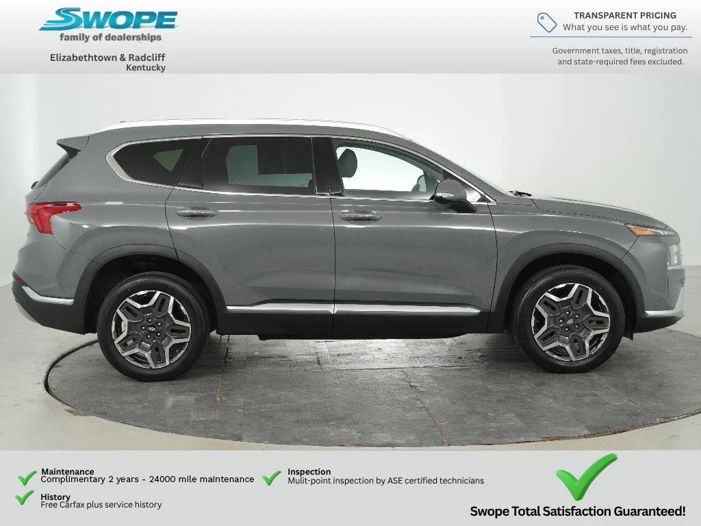 Used 2023 Hampton Gray Hyundai SEL Premium image 2