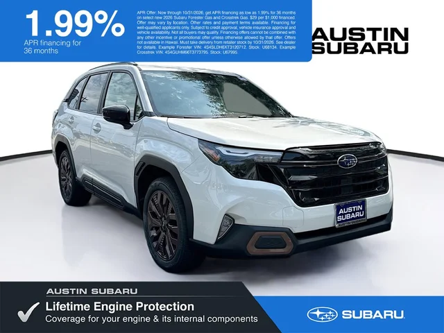 2026 Subaru Forester Sport