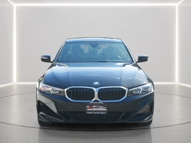 Used 2024 Black BMW 330e xDrive image 8