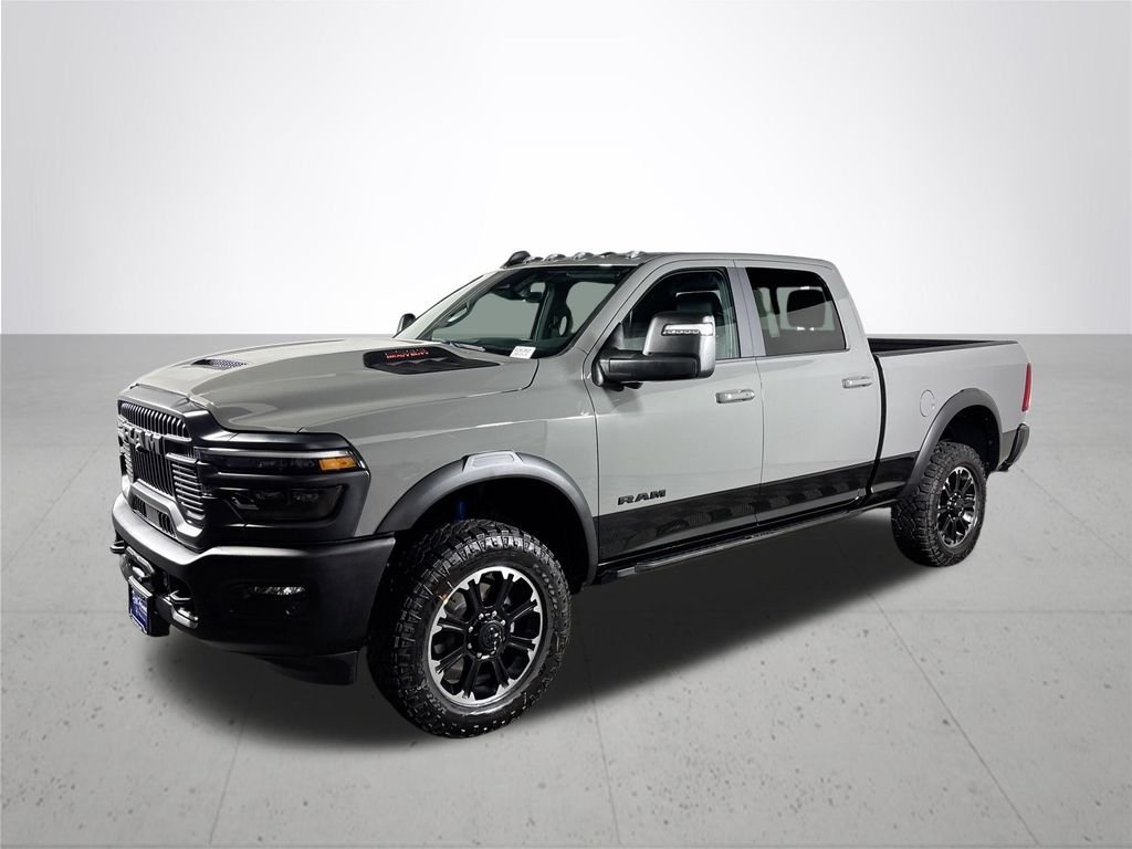New 2026 Ceramic Gray Clear-Coat Exterior Paint RAM Rebel image 2