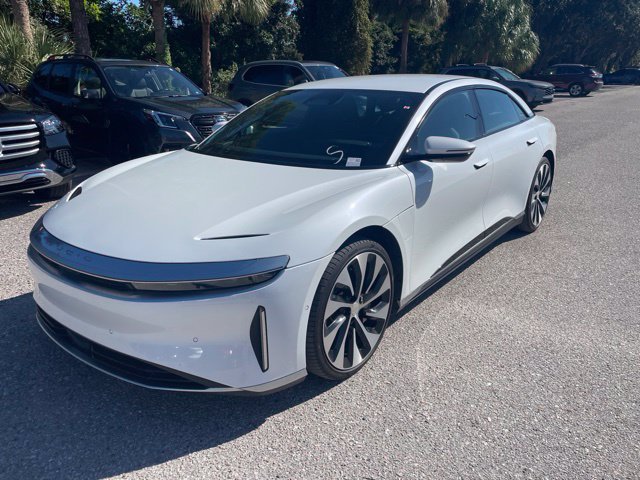 Used 2024 Stellar White Metallic Lucid Touring image 5