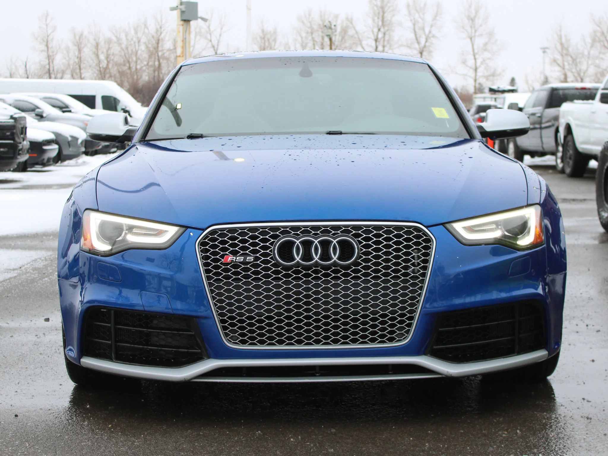Used 2014 Blue Audi 4.2 * V8 | Quattro | 450 HP | 3M PPF | Winter Tires | Navigation | Backup Camera | Heated Seats | image 8