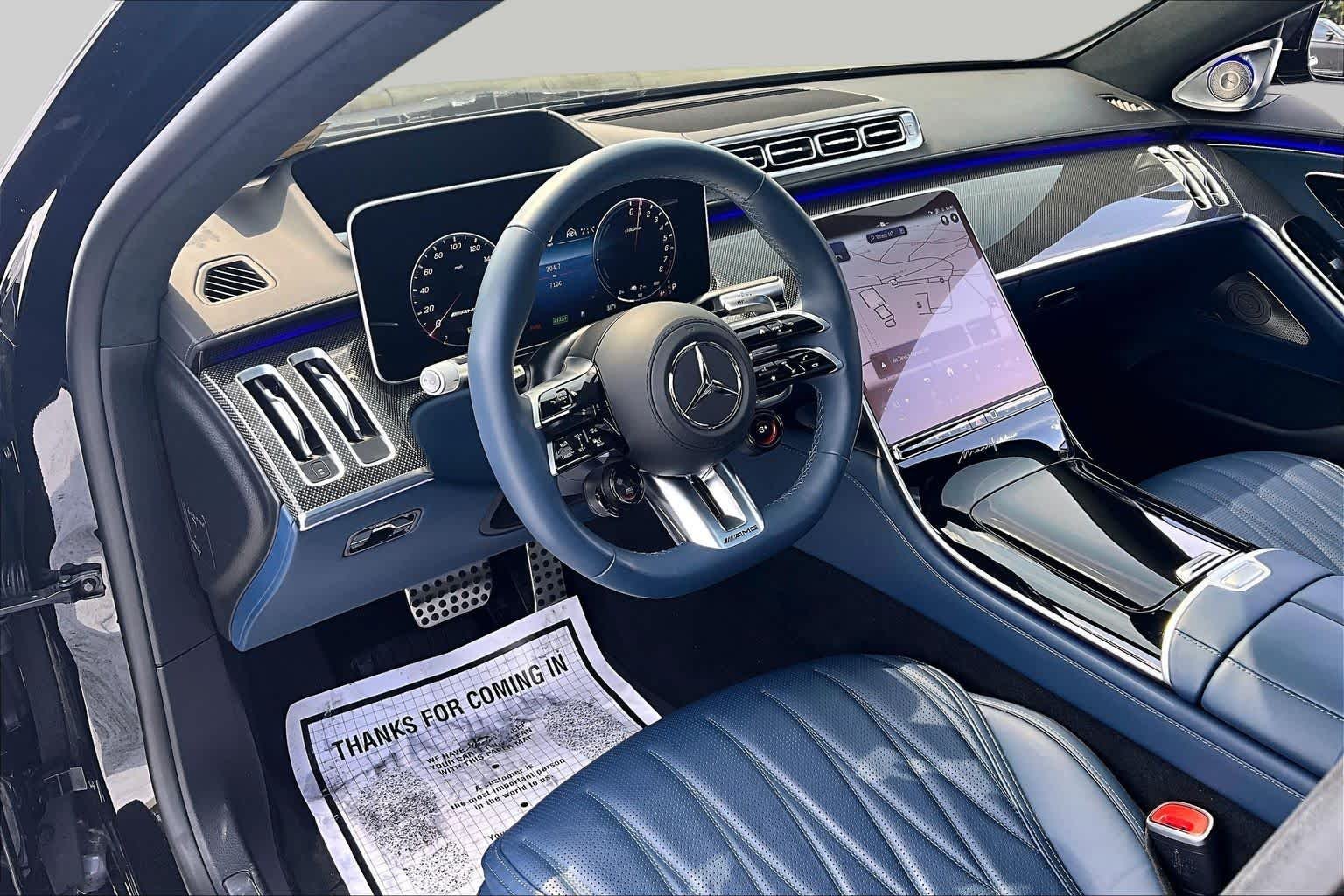 Used 2025 Obsidian Black Metallic Mercedes-Benz AMG® S 63 E image 18