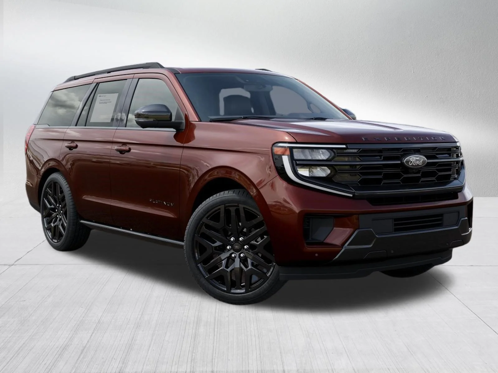 New 2027 Bronze Fire Metallic Tinted Clearcoat Ford Platinum image 4