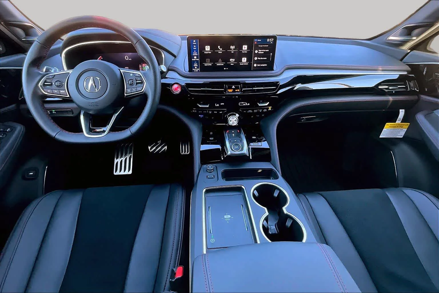 New 2026 Majestic Black Pearl Acura w/A-Spec Package image 5