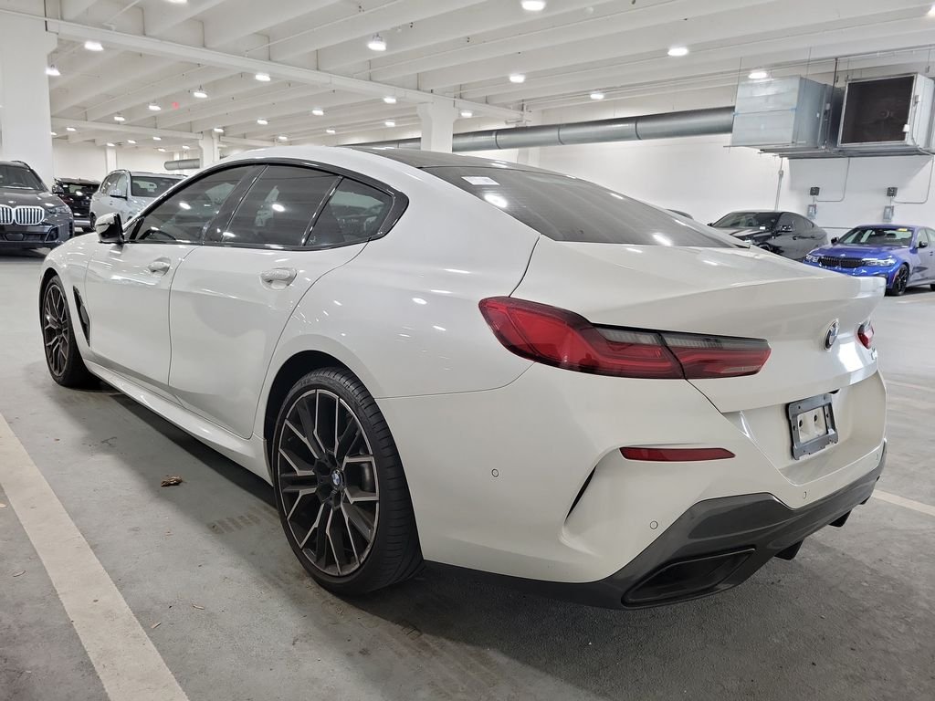 Certified Used 2023 Mineral White Metallic BMW 840 image 4