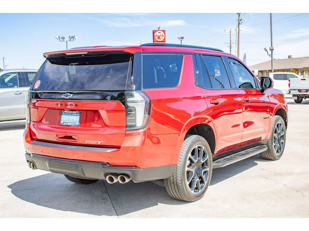 Certified Used 2025 Radiant Red Tintcoat Chevrolet RST image 8