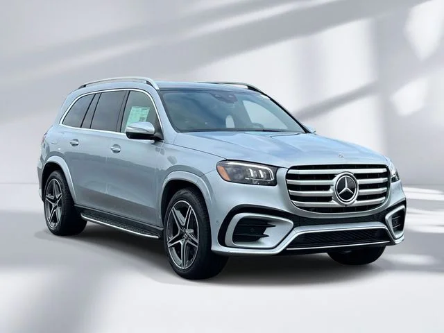 New 2026 Cirrus Silver Metallic Mercedes-Benz GLS 450 image 2