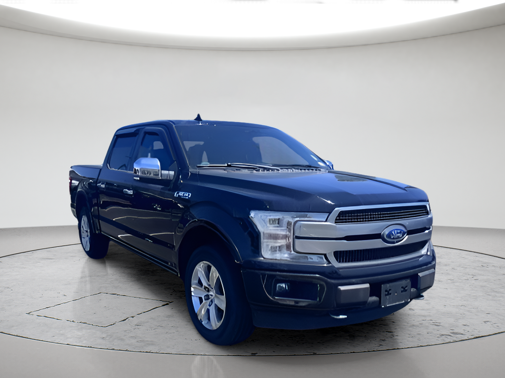 Used 2018 Shadow Black Ford Platinum image 1