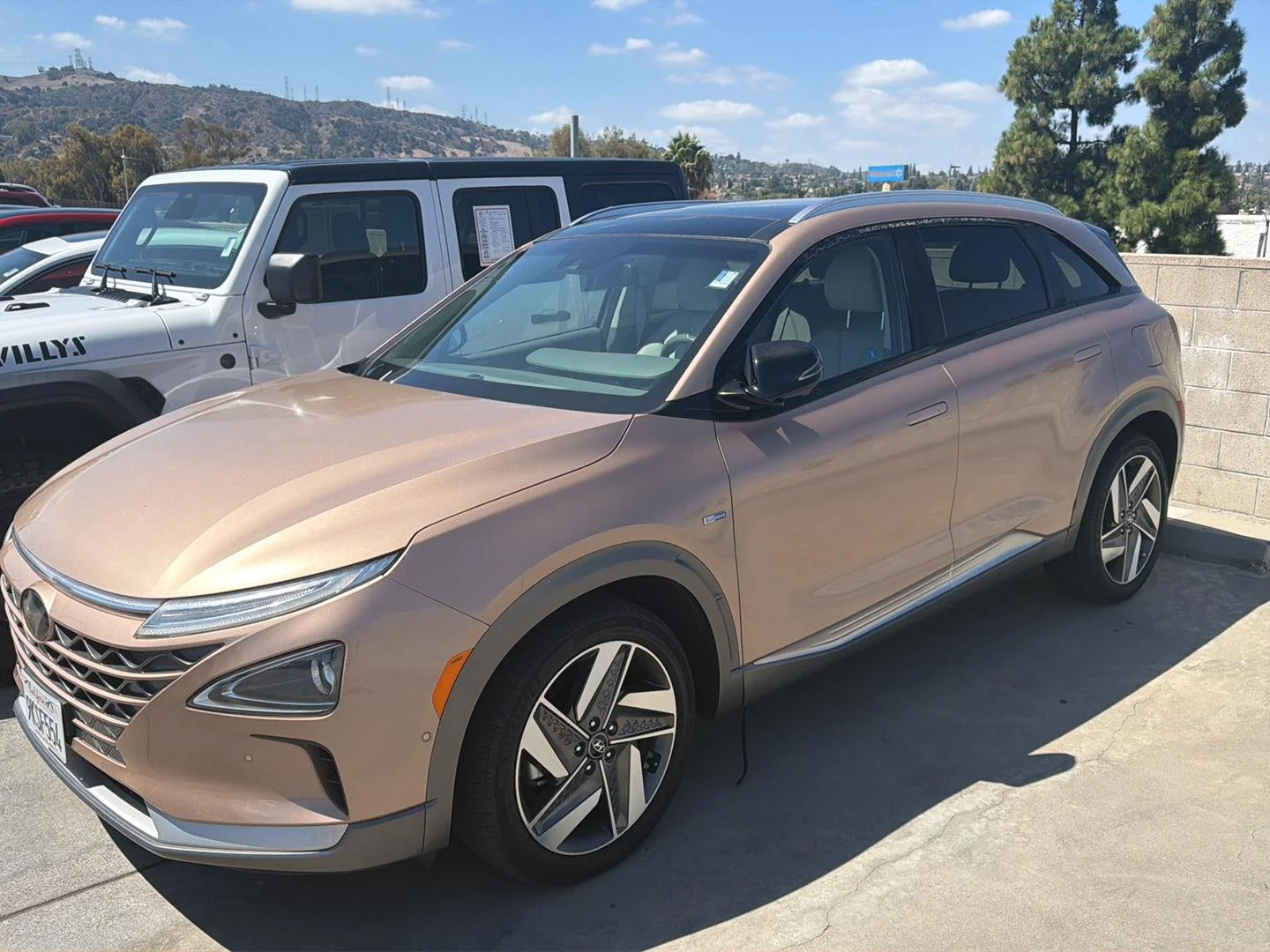 Used 2020 Copper Metallic Hyundai Limited image 1