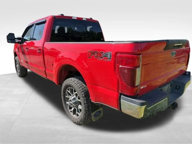 Used 2021 Red Ford Lariat image 5