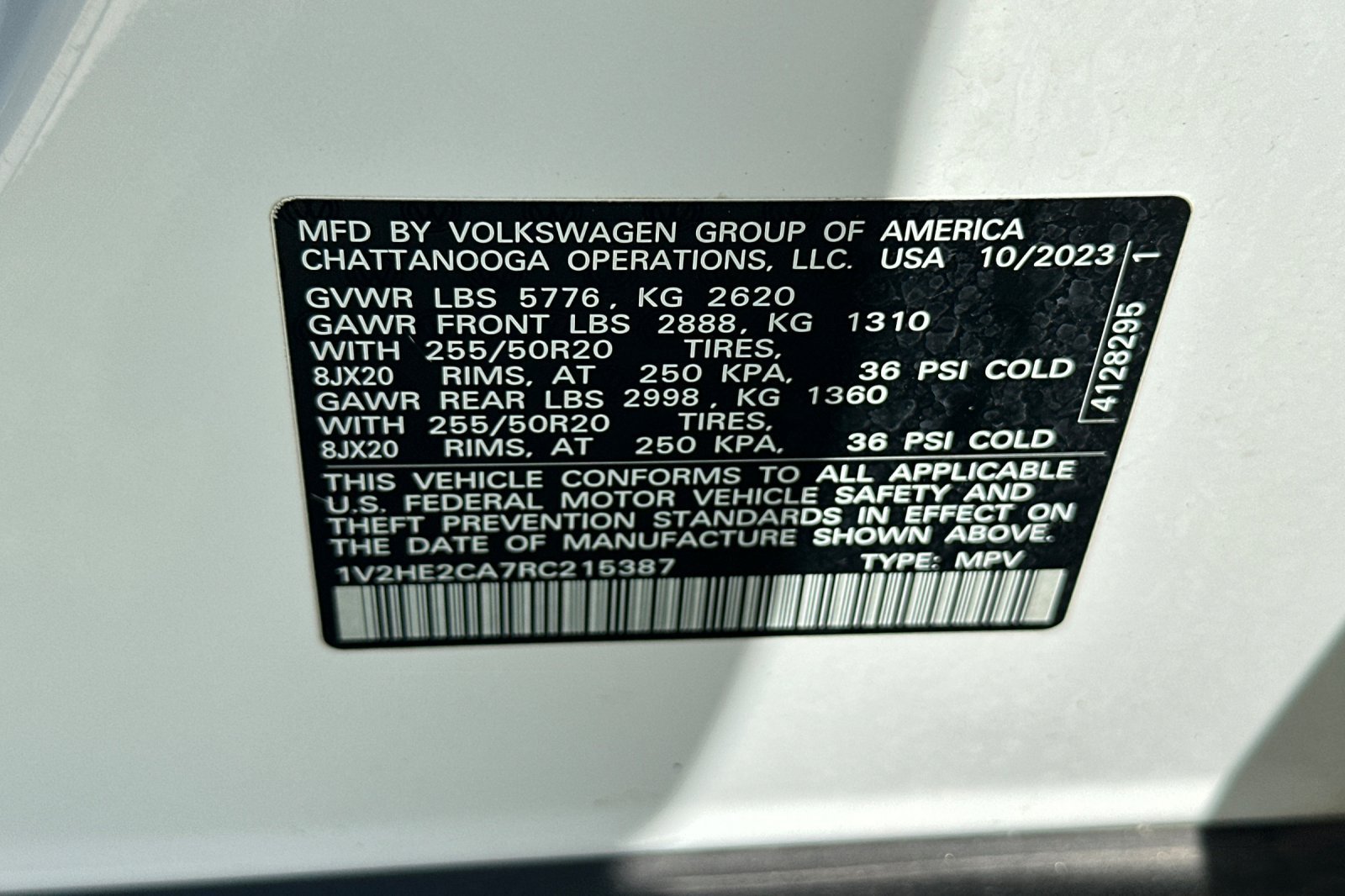 Certified Used 2024 White Volkswagen 2.0T SE with Technology image 29