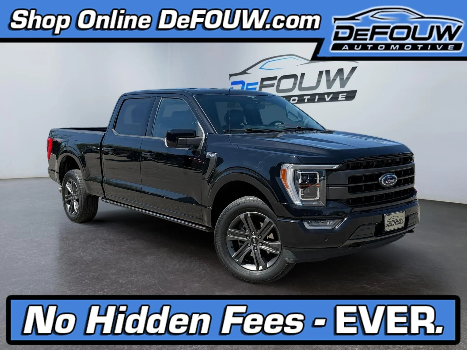 Used 2023 Agate Black Ford LARIAT image 1