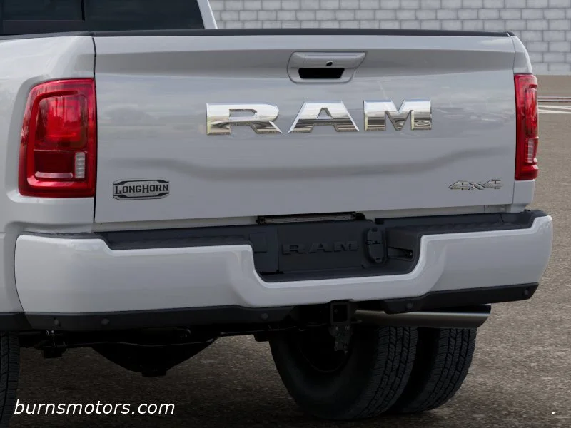 New 2026 Bright White Clear-Coat Exterior Paint RAM Longhorn Dually image 13