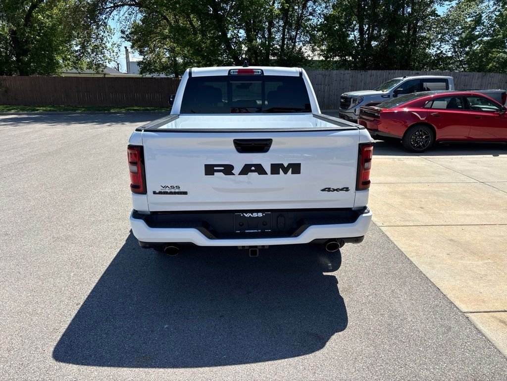 New 2026 Bright White Clear-Coat Exterior Paint RAM Laramie image 4