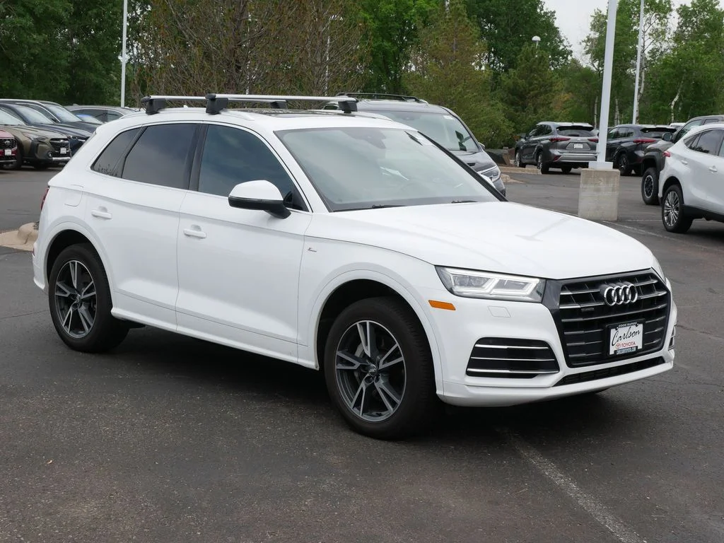 Used 2020 Audi Q5 Premium Plus with VIN WA1E2AFY9L2047937 for sale in Minneapolis, Minnesota