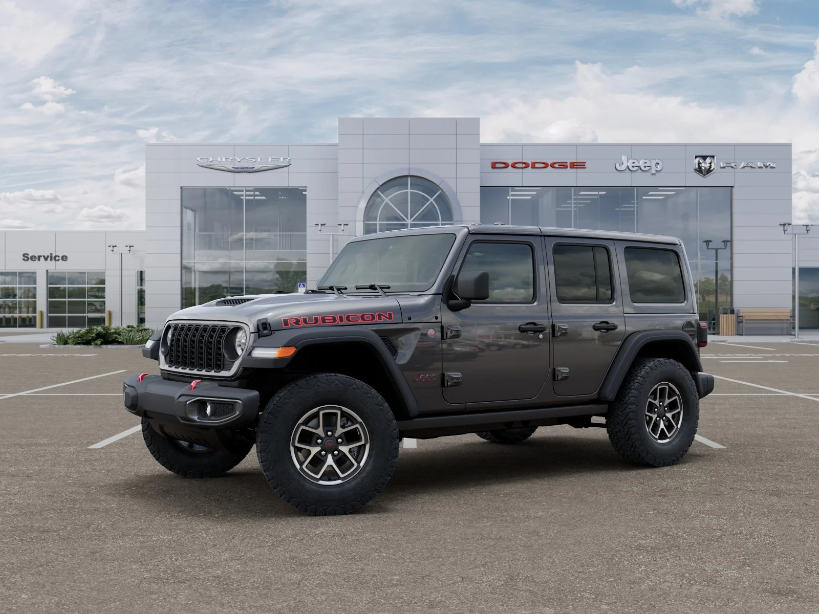 New 2026 Granite Crystal Metallic Clearcoat Jeep Rubicon image 23