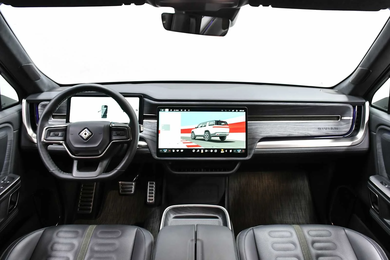 Used 2024 Glacier White Rivian Adventure image 16