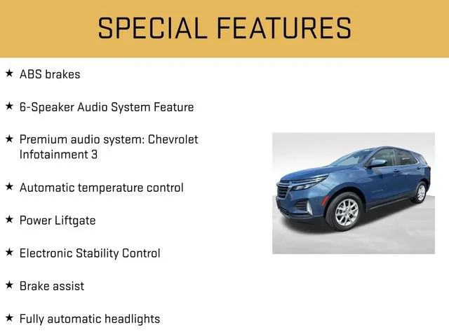 Used 2024 Lakeshore Blue Metallic Chevrolet LT image 12