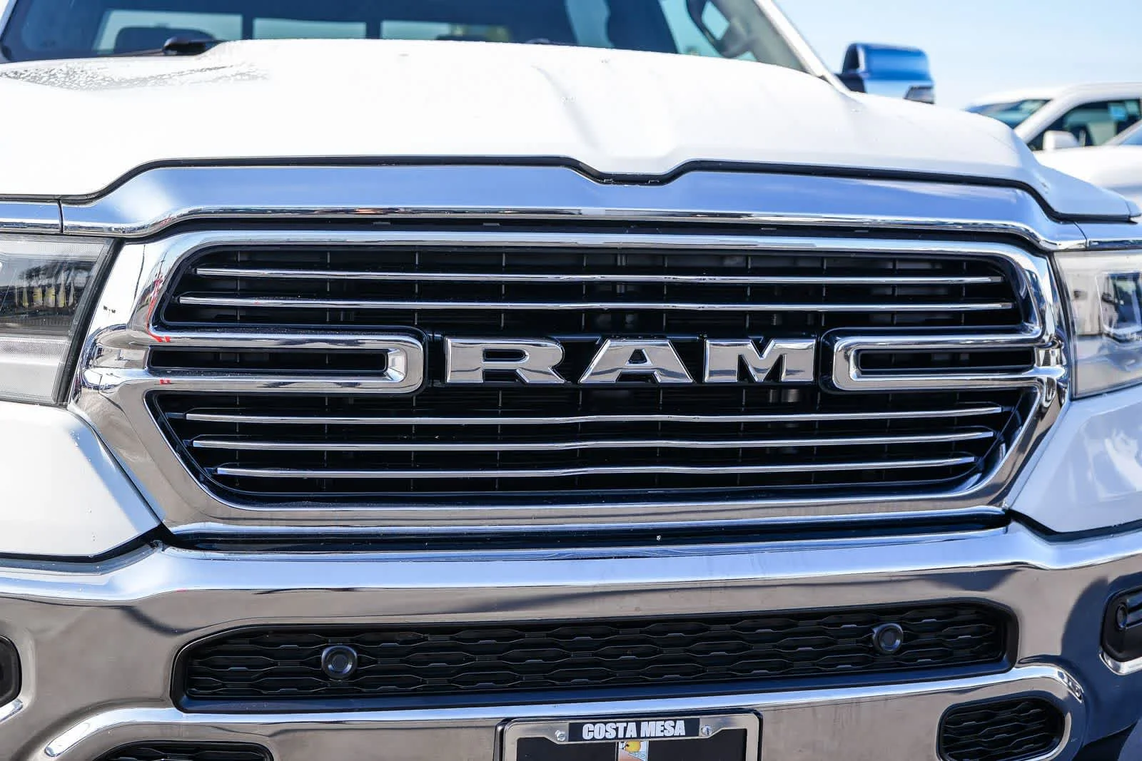 Used 2024 Bright White Clearcoat Ram Laramie image 5