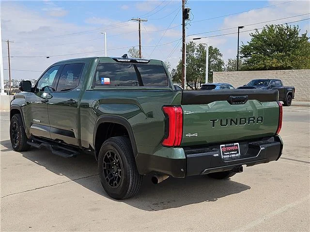 Used 2023 Army Green Toyota SR5 (A10) 4x4 CrewMax 6.5 ft. box 157.7 in. WB image 2