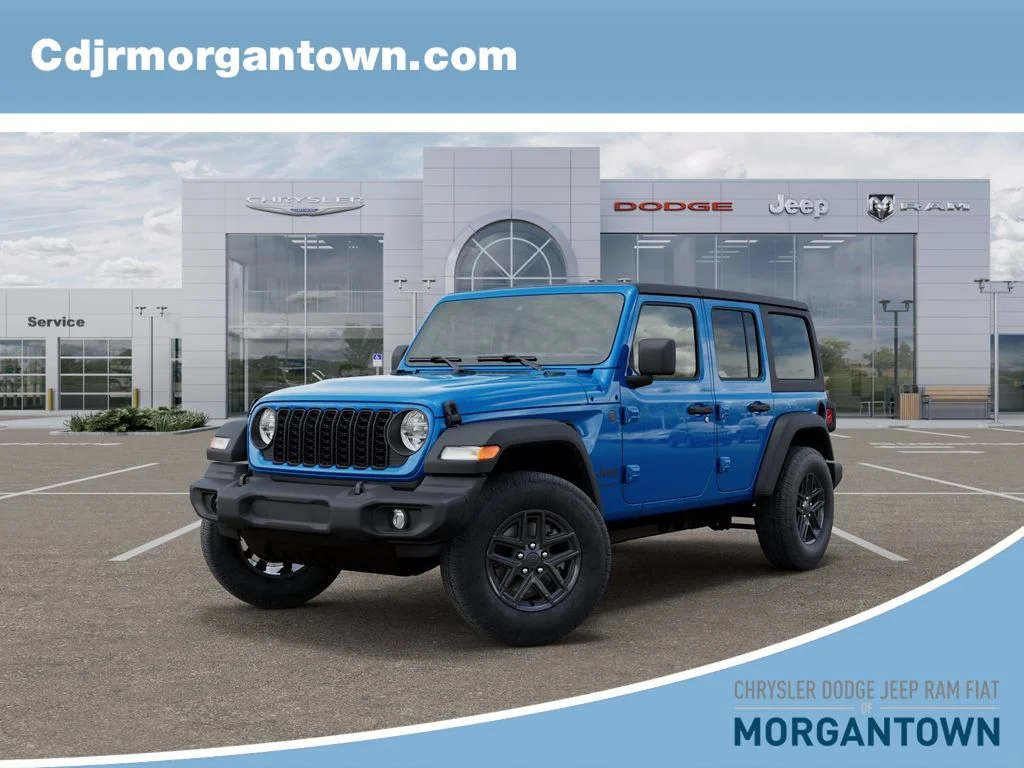 New 2026 Hydro Blue Pearlcoat Jeep Sport S image 1
