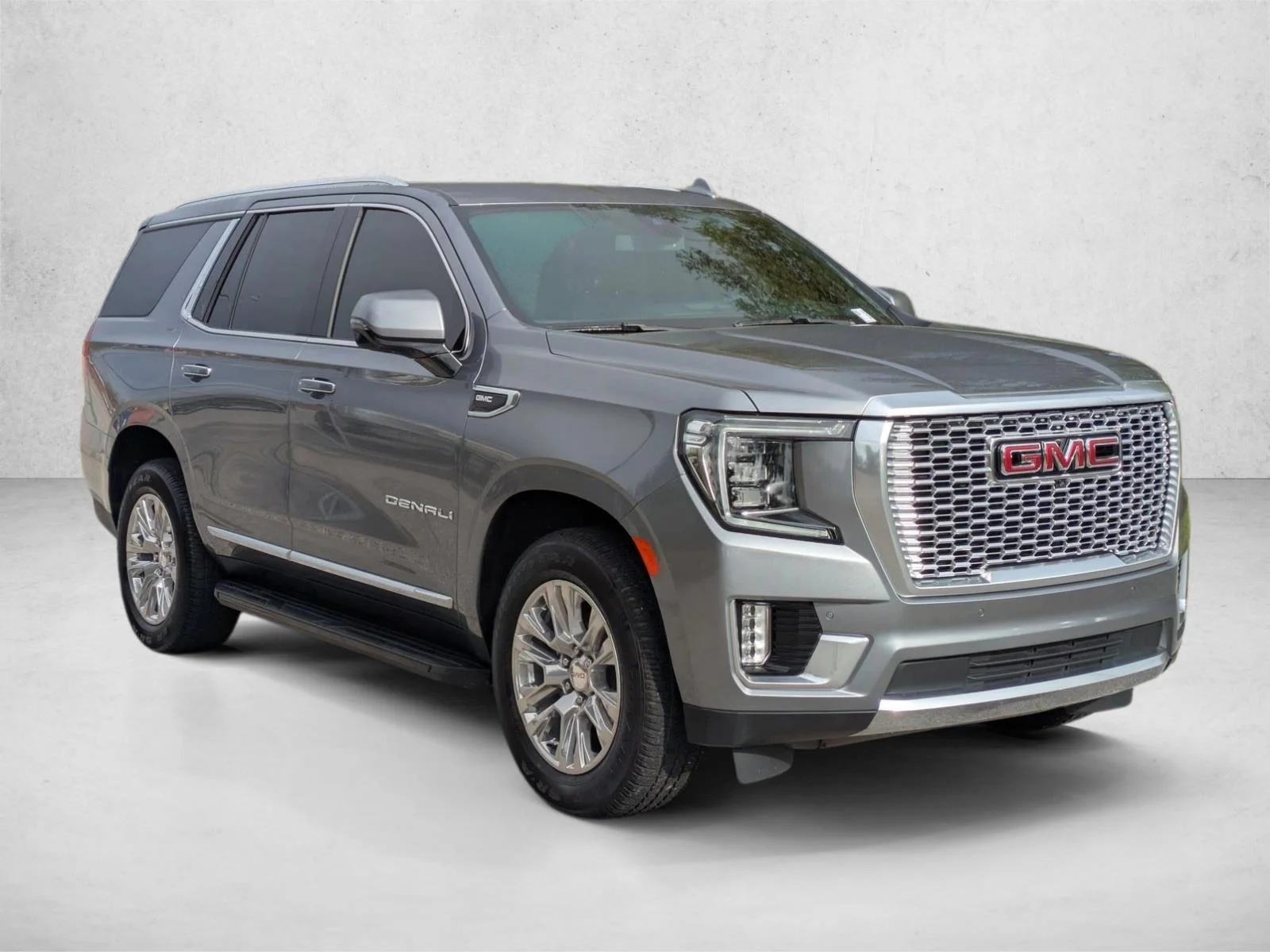 Used 2021 Satin Steel Metallic GMC Denali image 3