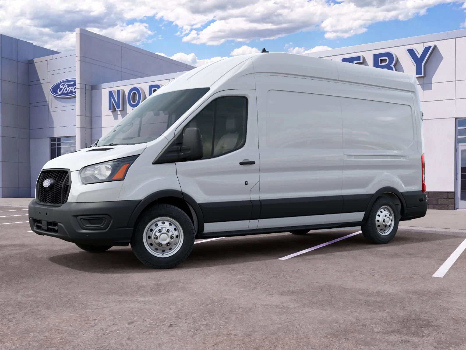 New 2027 Oxford White Ford Cargo Van image 25