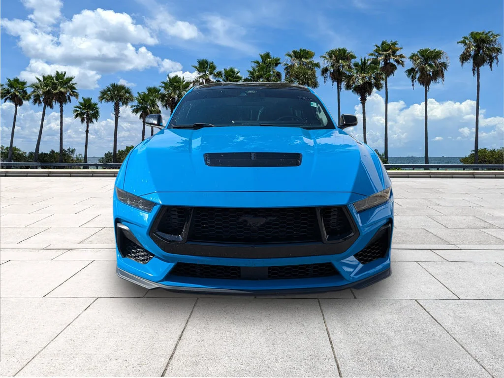 Certified Used 2024 Grabber Blue Ford GT Premium image 2