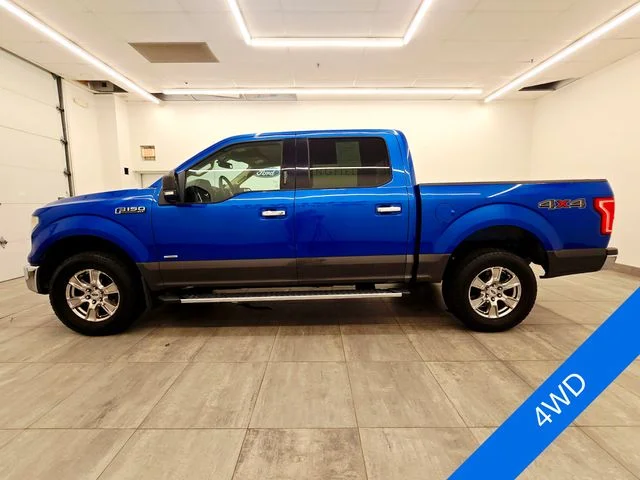 Used 2016 Blue Flame Metallic Ford XLT image 2