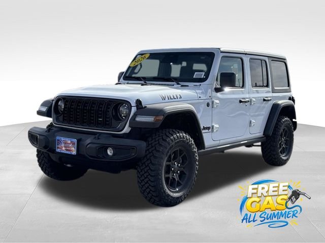 New 2026 Bright White Clear-Coat Exterior Paint Jeep Willys image 1