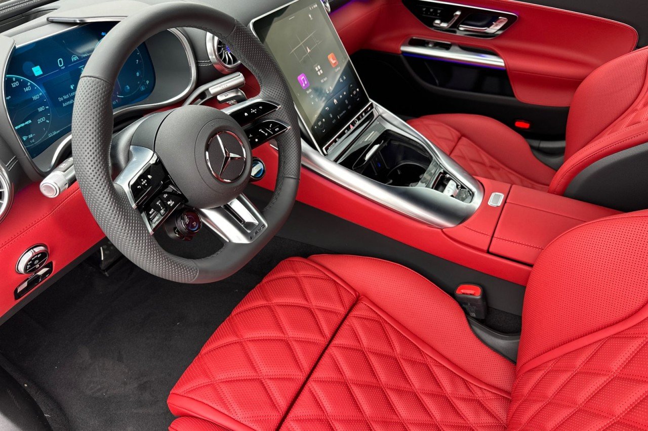 New 2026 MANUFAKTUR Alpine Grey Mercedes-Benz AMG® SL 55 Roadster image 10