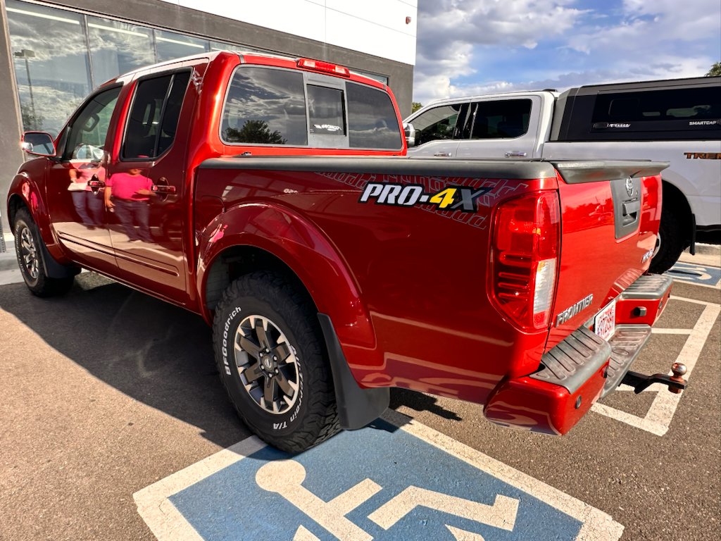 Used 2016 Lava Red Nissan PRO-4X image 5