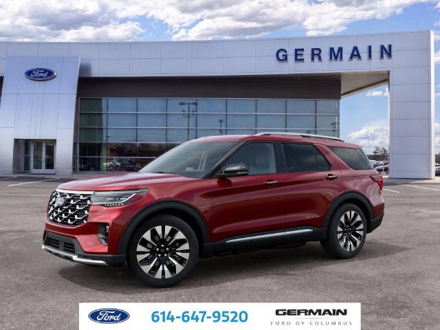 New 2027 Ruby Red Metallic Tinted Clearcoat Ford Platinum image 1
