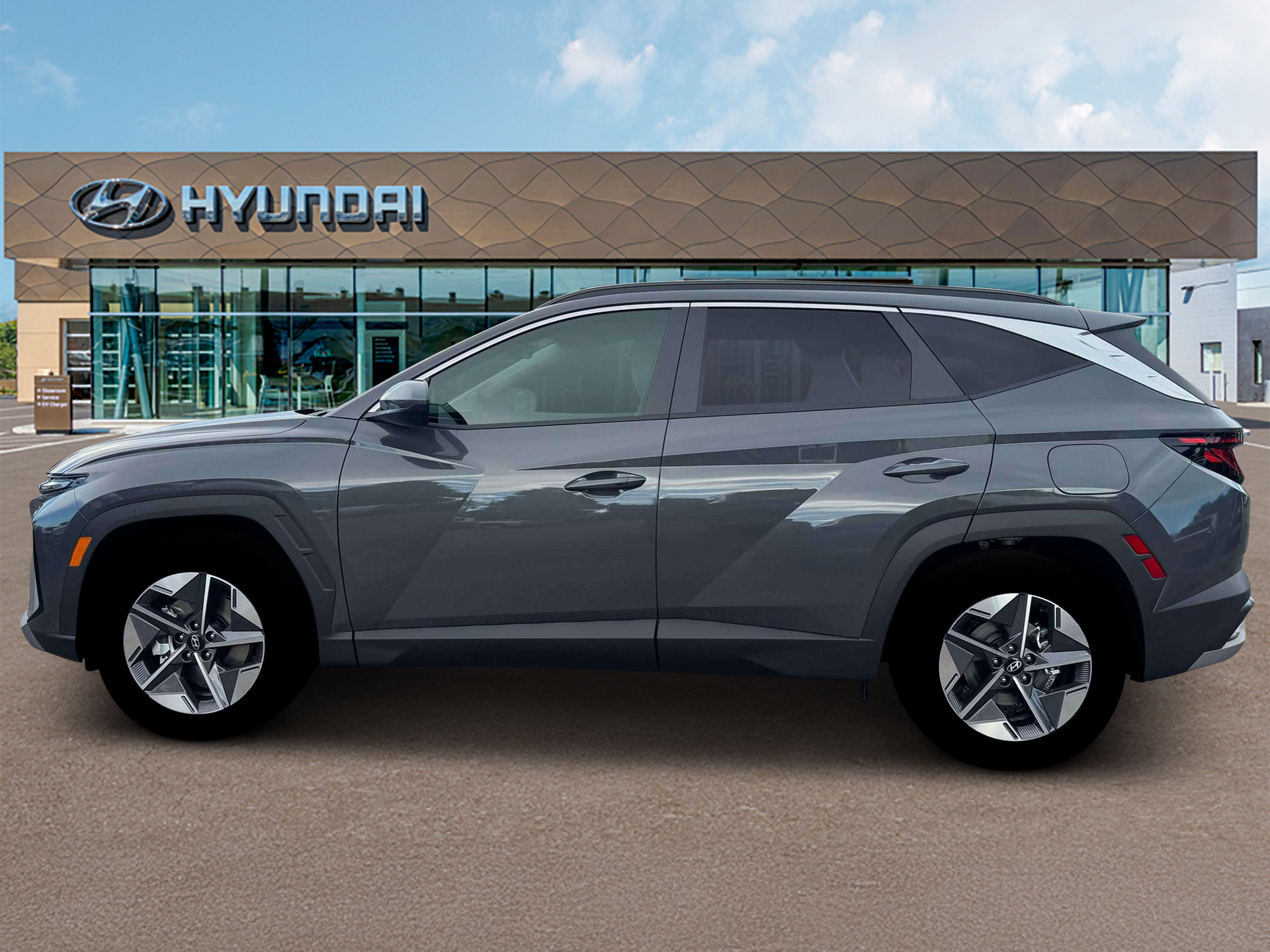 New 2026 Gray Hyundai SEL FWD image 3