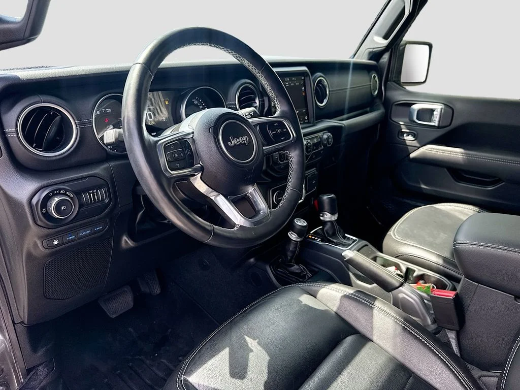 Used 2022 Gray Jeep Unlimited Sahara 4xe image 10