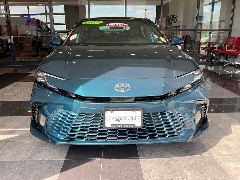 Certified 2025 Toyota Camry XSE with VIN 4T1DBADKXSU033009 for sale in Kansas City
