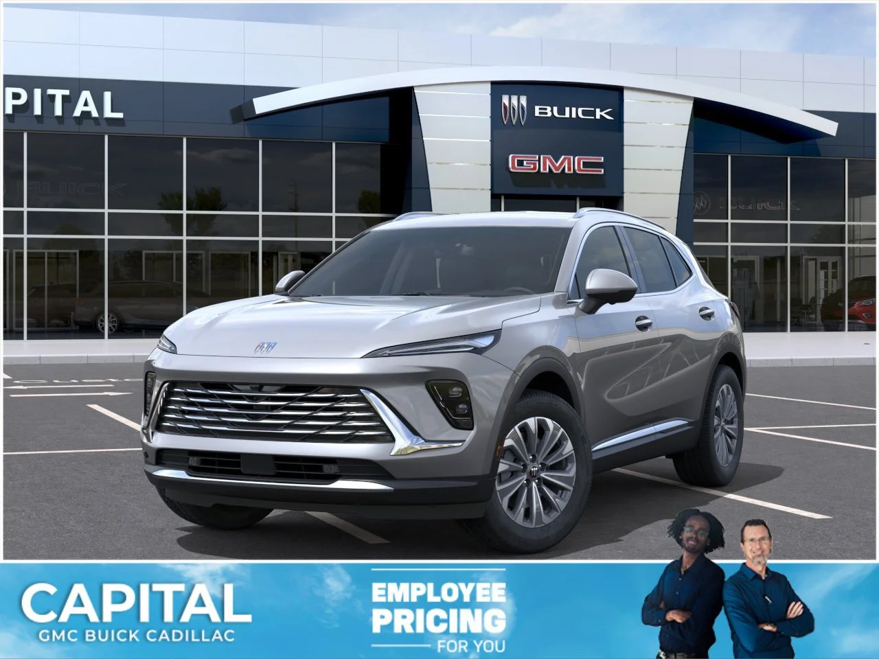New 2026 Moonstone Grey Metallic Buick Preferred AWD image 1